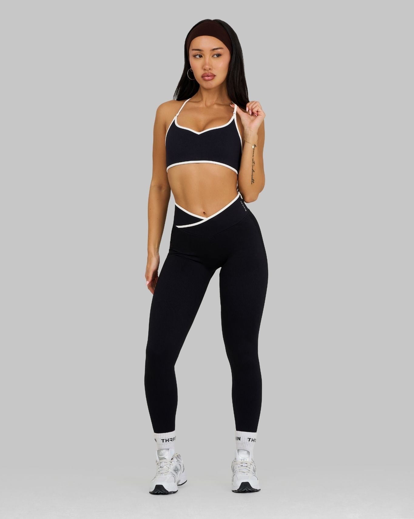 Sujetador Convertible con Escote Corazón Outline | Negro Noche