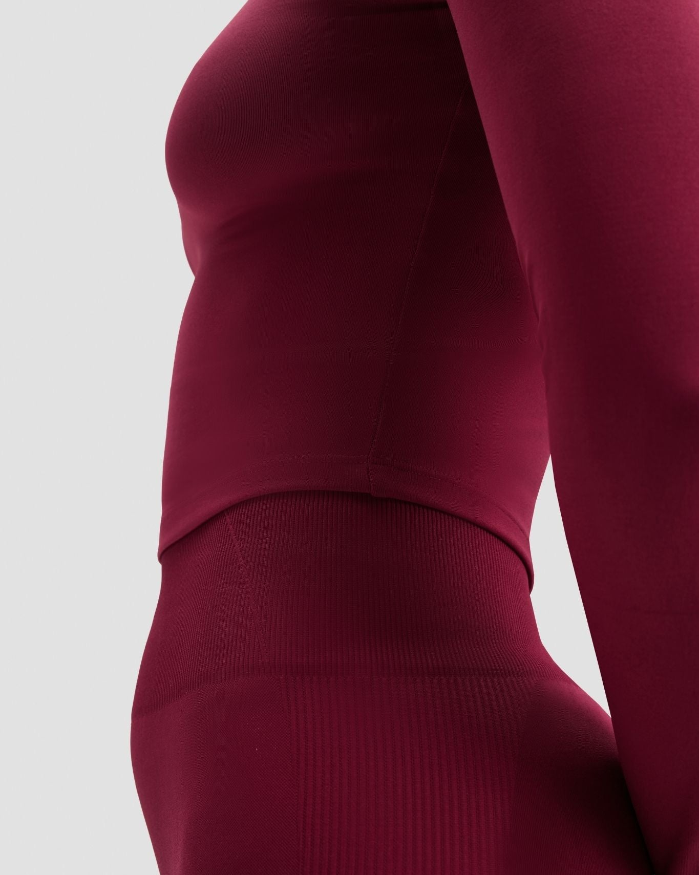 Elevate™ Compression Long Sleeve Top | Cherry Berry