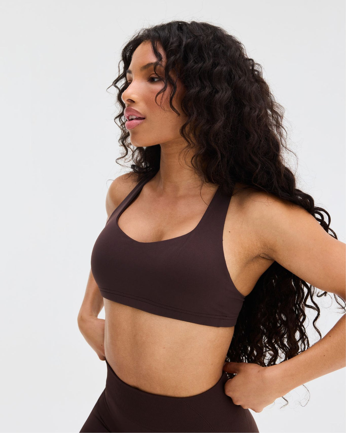 Elevate™ Sculpting Medium Impact Multiway Bra | Coffee