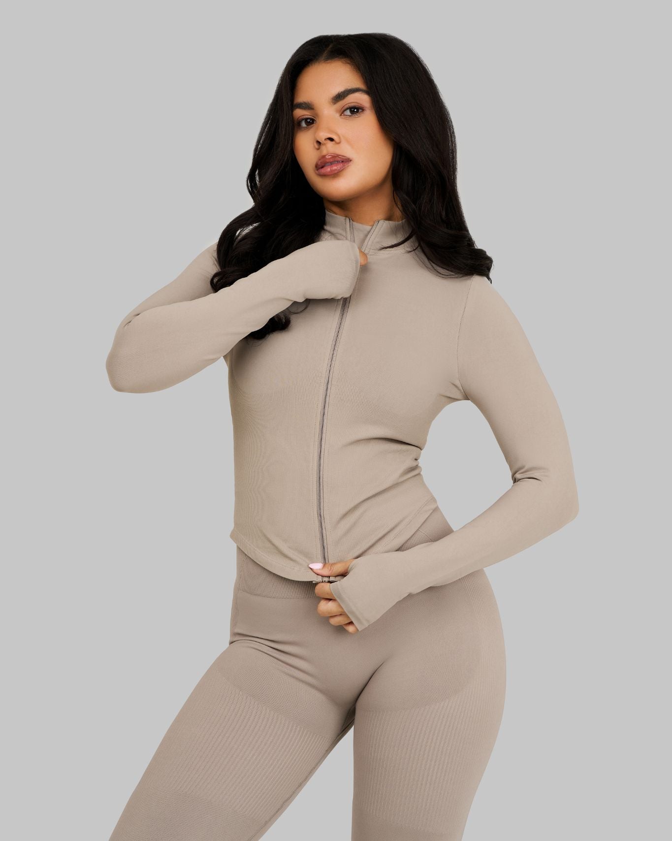 Elevate™ Sculpting Seamless Jacket | Latte