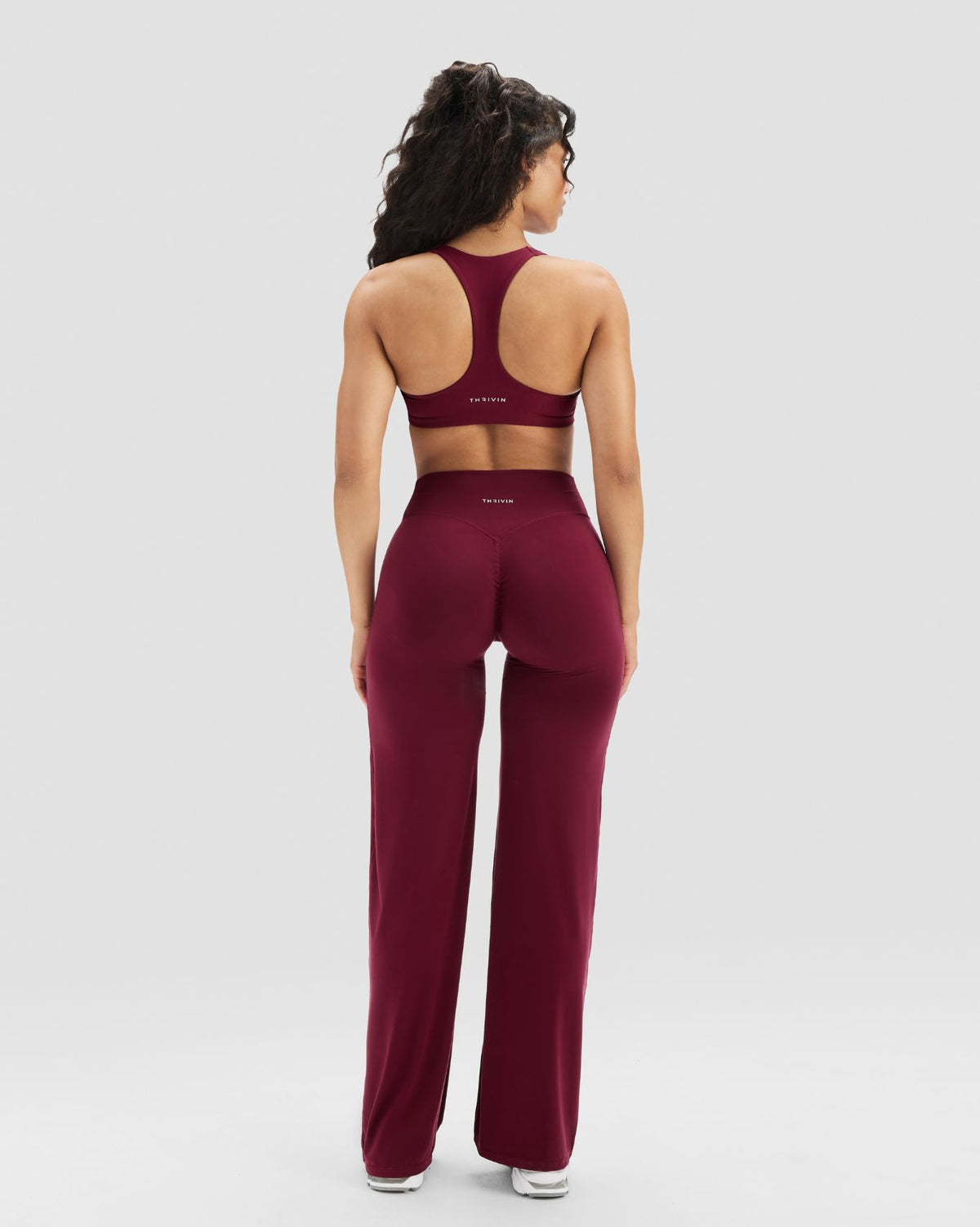 Essence Racer Back Sports Bra | Cherry Berry