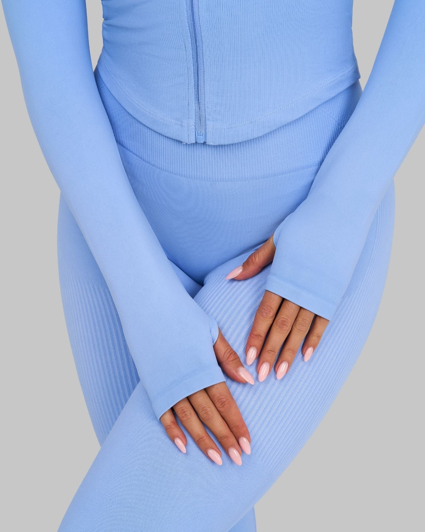 Elevate™ Chaqueta Sin Costuras de Modelado | Glaciar