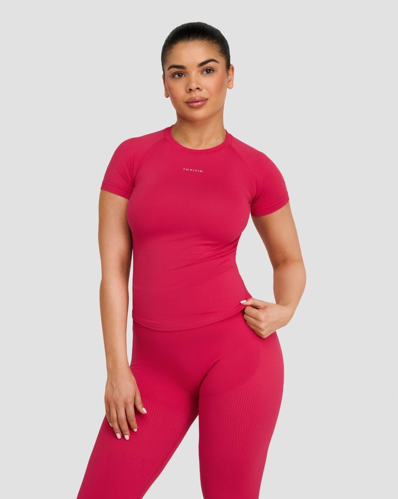 Elevate™ Camiseta de compresión | Fresa