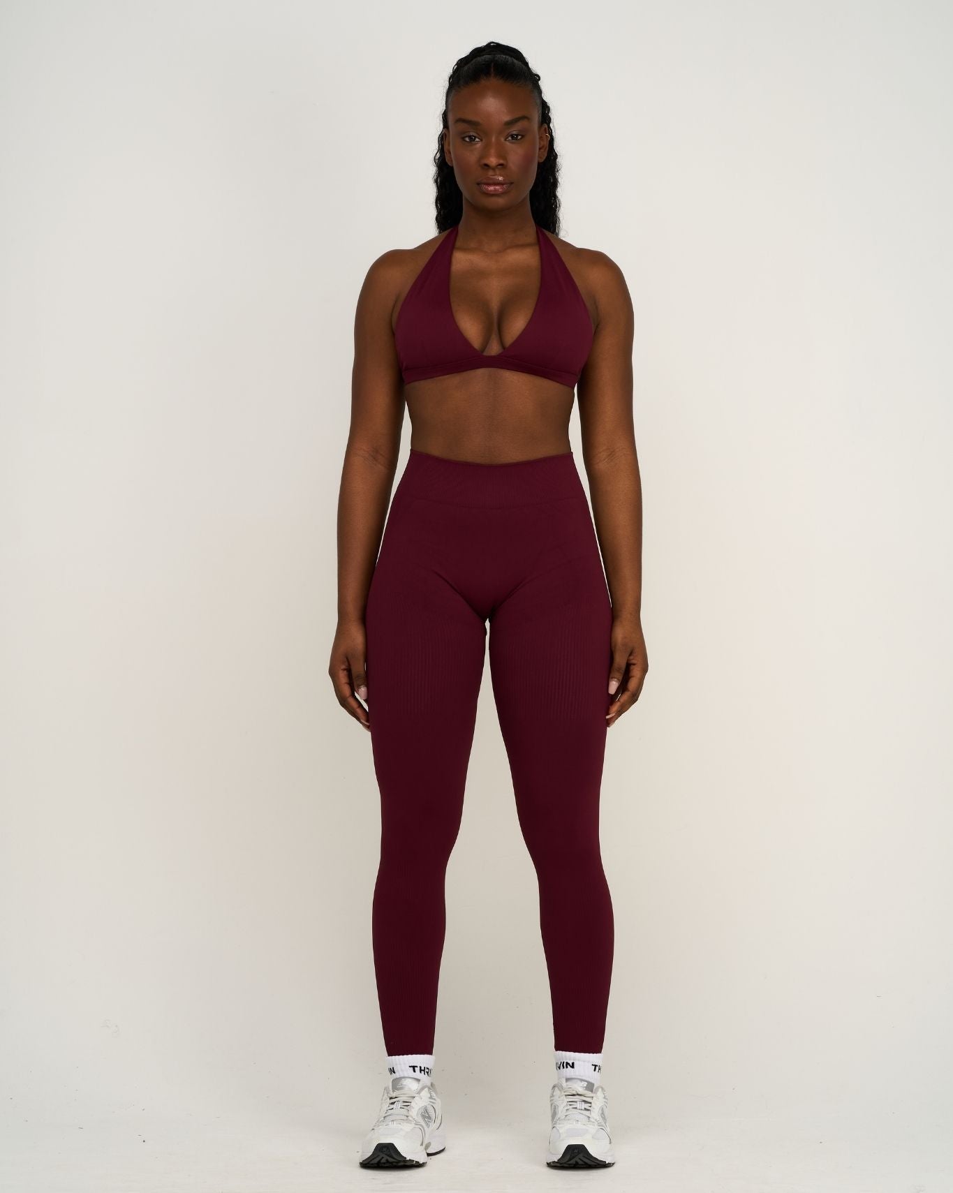 Elevate™ Sculpting Mid Waist Scrunch Leggings | Merlot