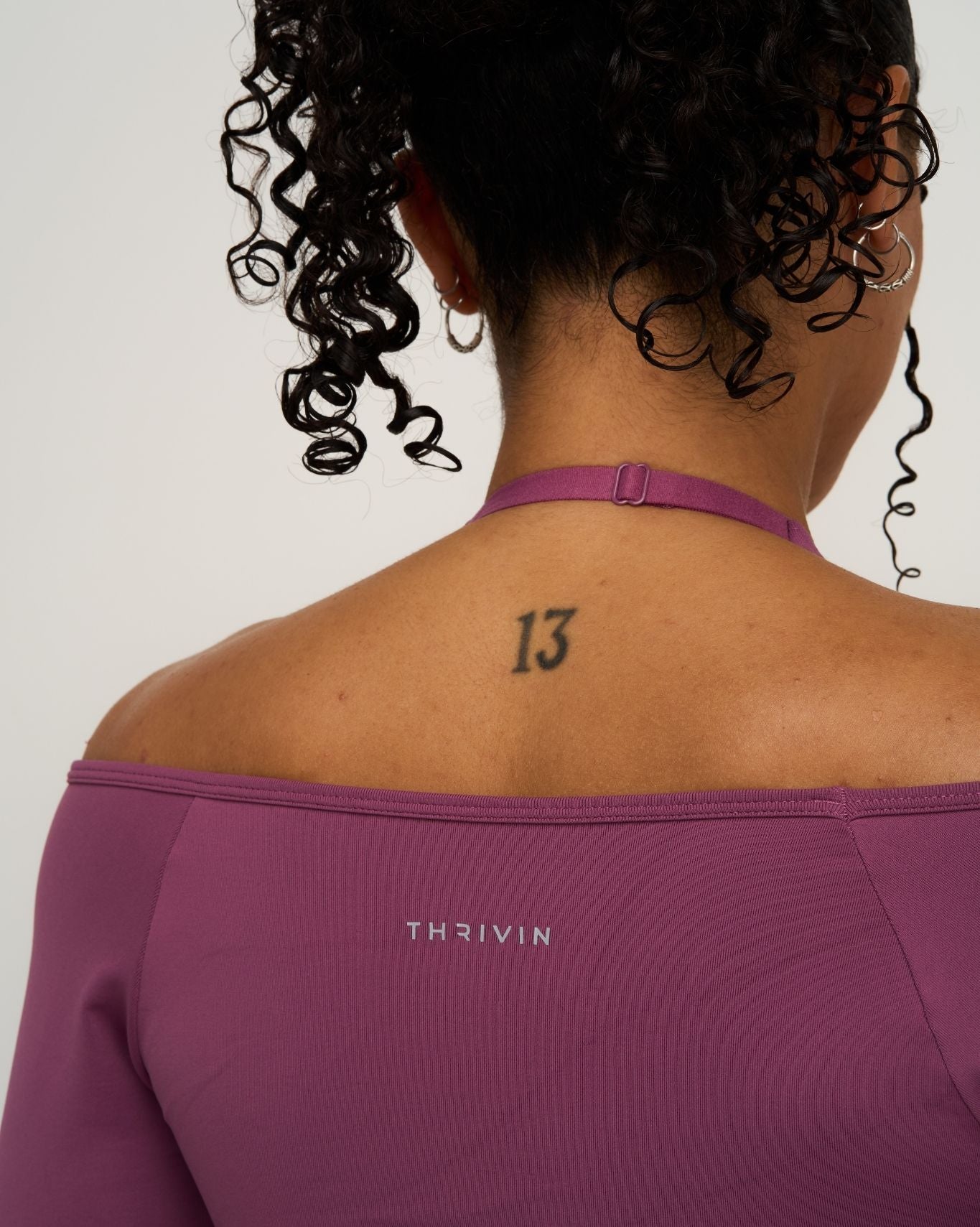 Elevate™ Sculpting Seamless Adjustable Halter Bra | Orchid Mauve