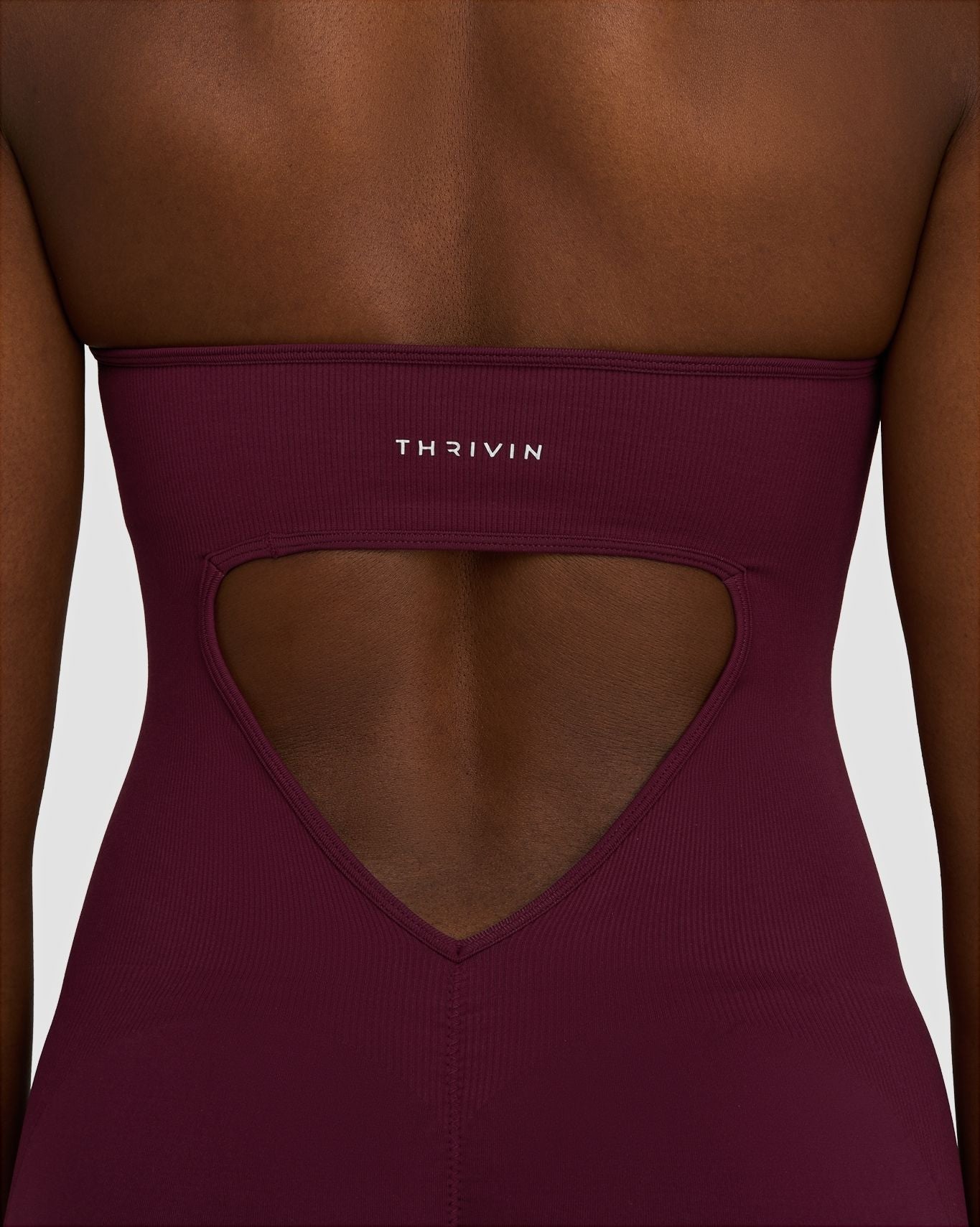 Elevate™ Sculpting Halterneck All In One | Merlot