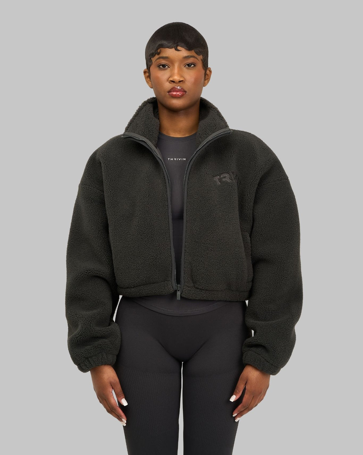Essential Teddy Fleece Jacket | Ultra‑Soft Cozy Layer