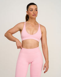 Elevate™ Sculpting Seamless High Apex Bra | Cotton Pink