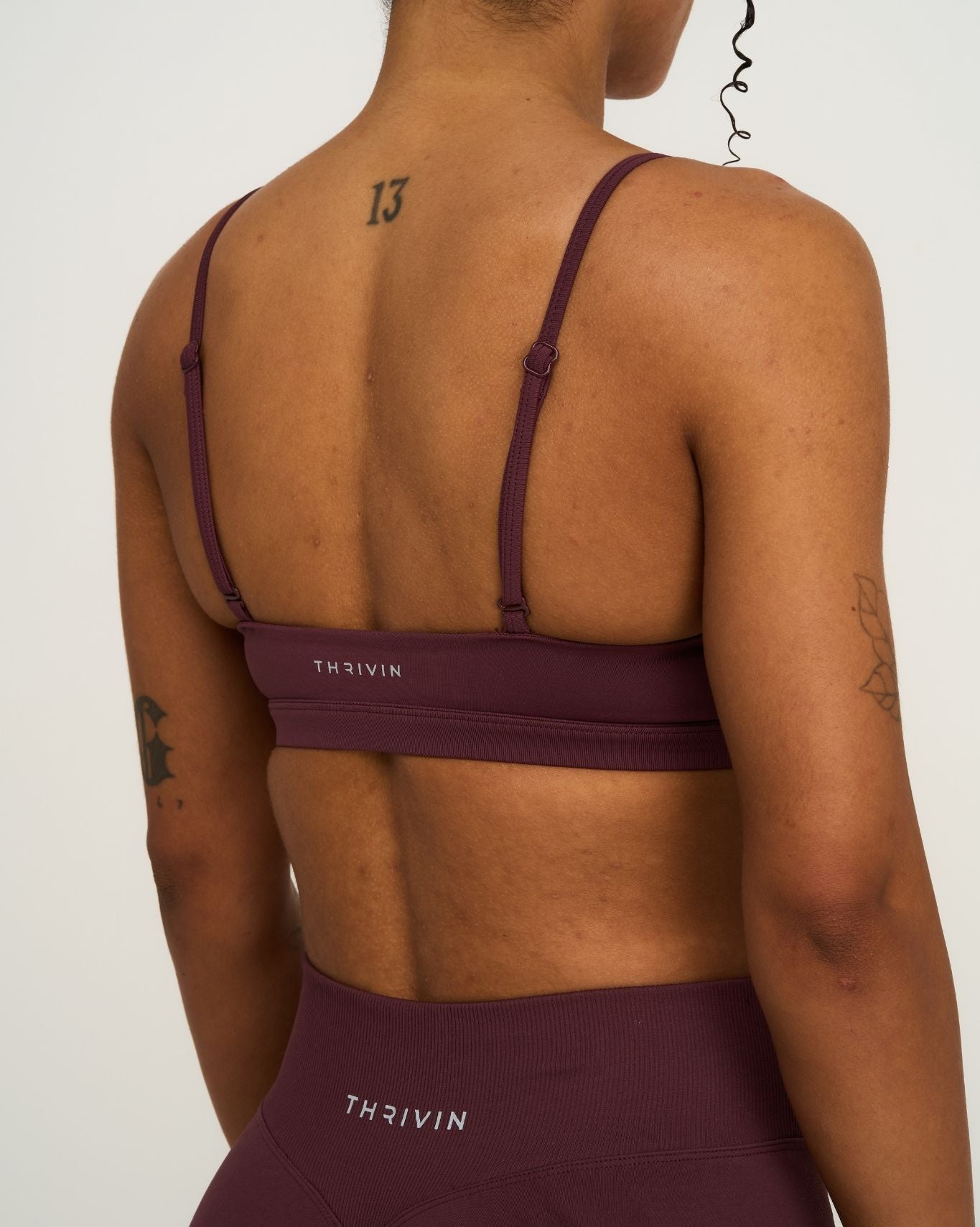 Elevate™ Sculpting Seamless Scoop Neck Bra | Dark Mauve
