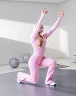 Elevate™ Sculpting Seamless V-Neck Top | Cotton Pink