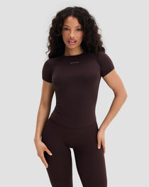 Elevate™ Compression T-Shirt | Coffee