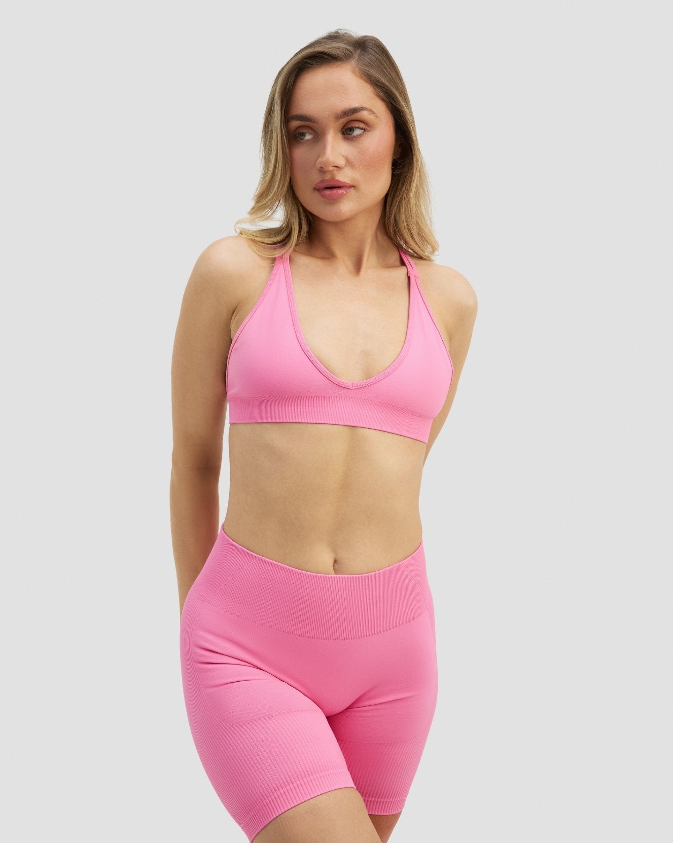 Elevate™ Sculpting Seamless High Apex Bra | Bubble Pink