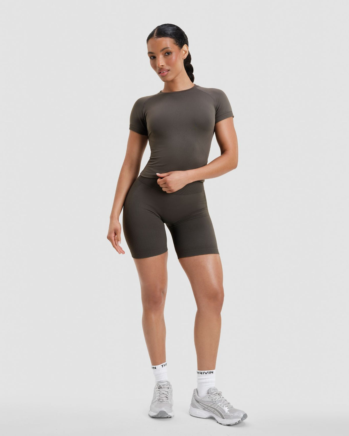 Elevate™ Compression Baby T-Shirt | Olive Green
