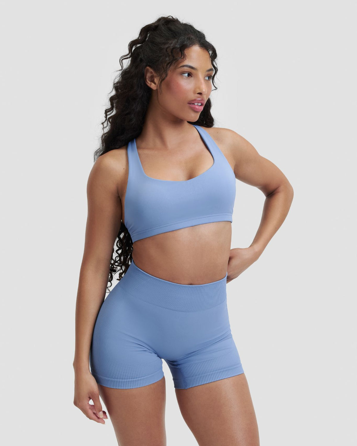 Sculpting Medium Impact Multiway Sports Bra - Endless Sky | Thrivin