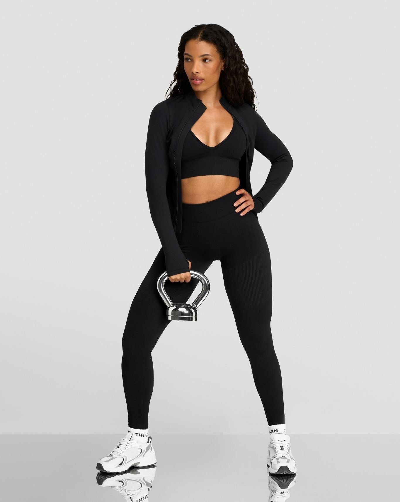Elevate™ Sculpting Seamless Jacket | Night Black