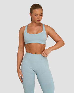 Elevate™ Sculpting Medium Impact Multiway Bra | Blue Haze
