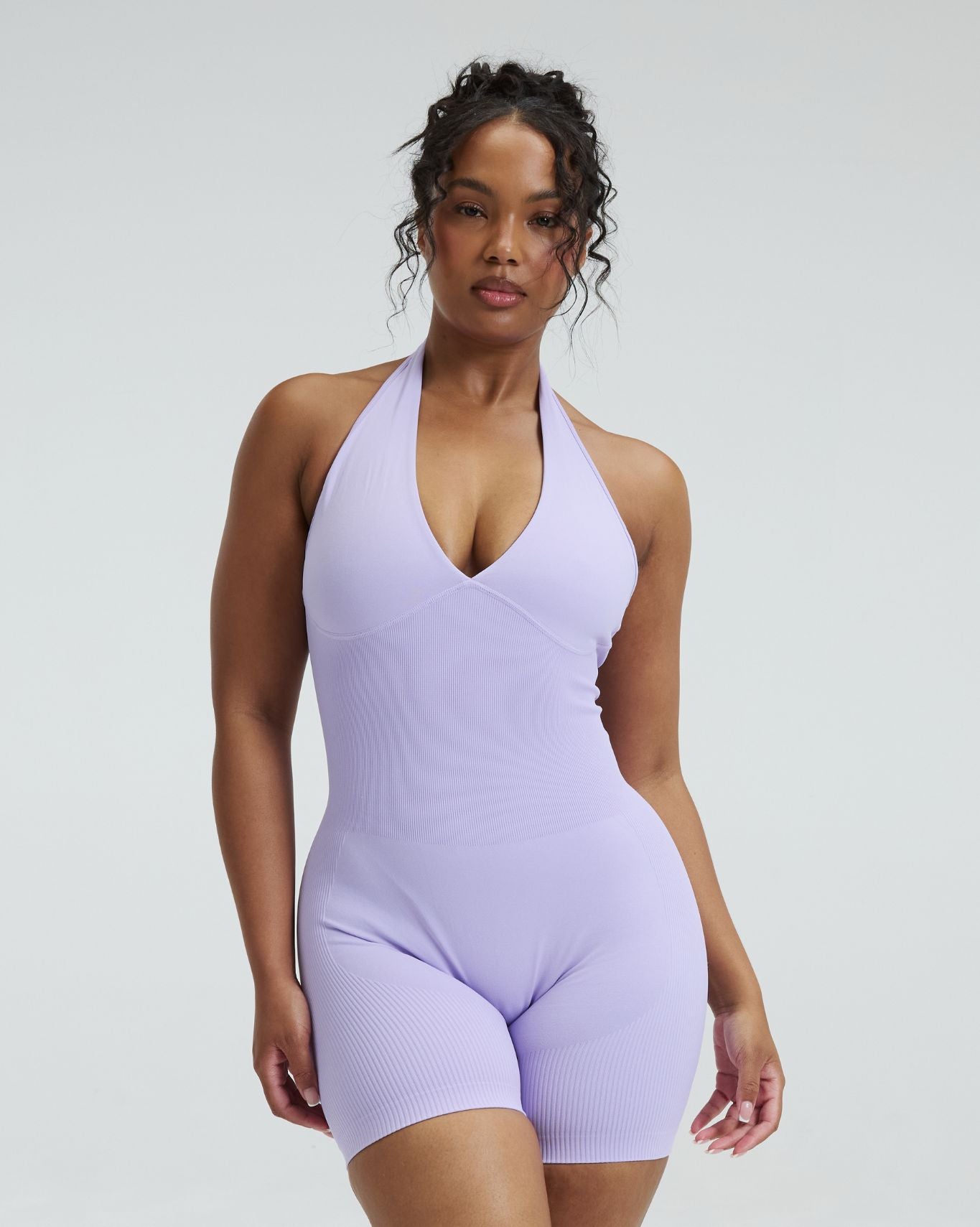 Elevate™ Unipie de Escote Halter de Modelado | Lila