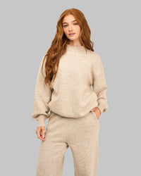 Essential Knitted Sweater | Oat