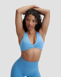 Elevate™ Sculpting Seamless Twisted Bra | Endless Sky