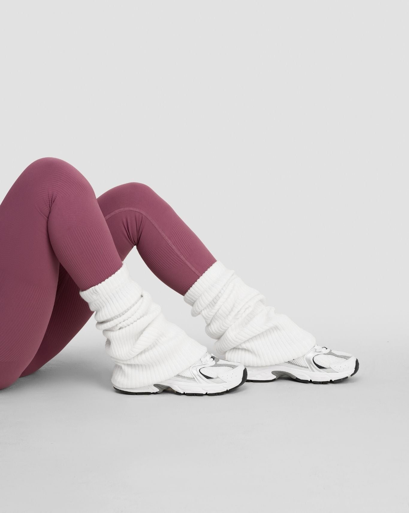 The Essential Collection Wool Blend Legwarmers | Cream