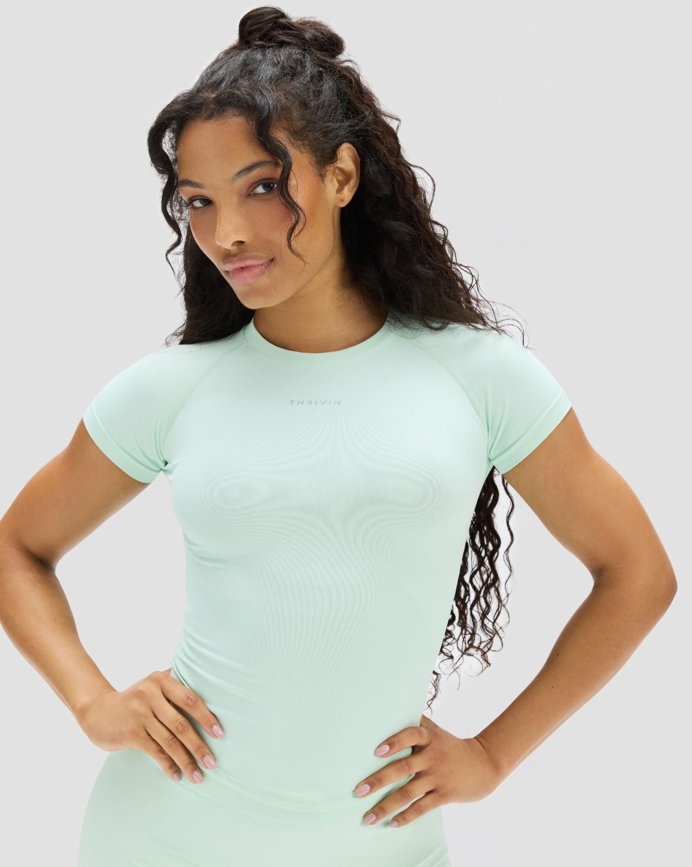 Elevate™ Compression T-Shirt | Mint Julep
