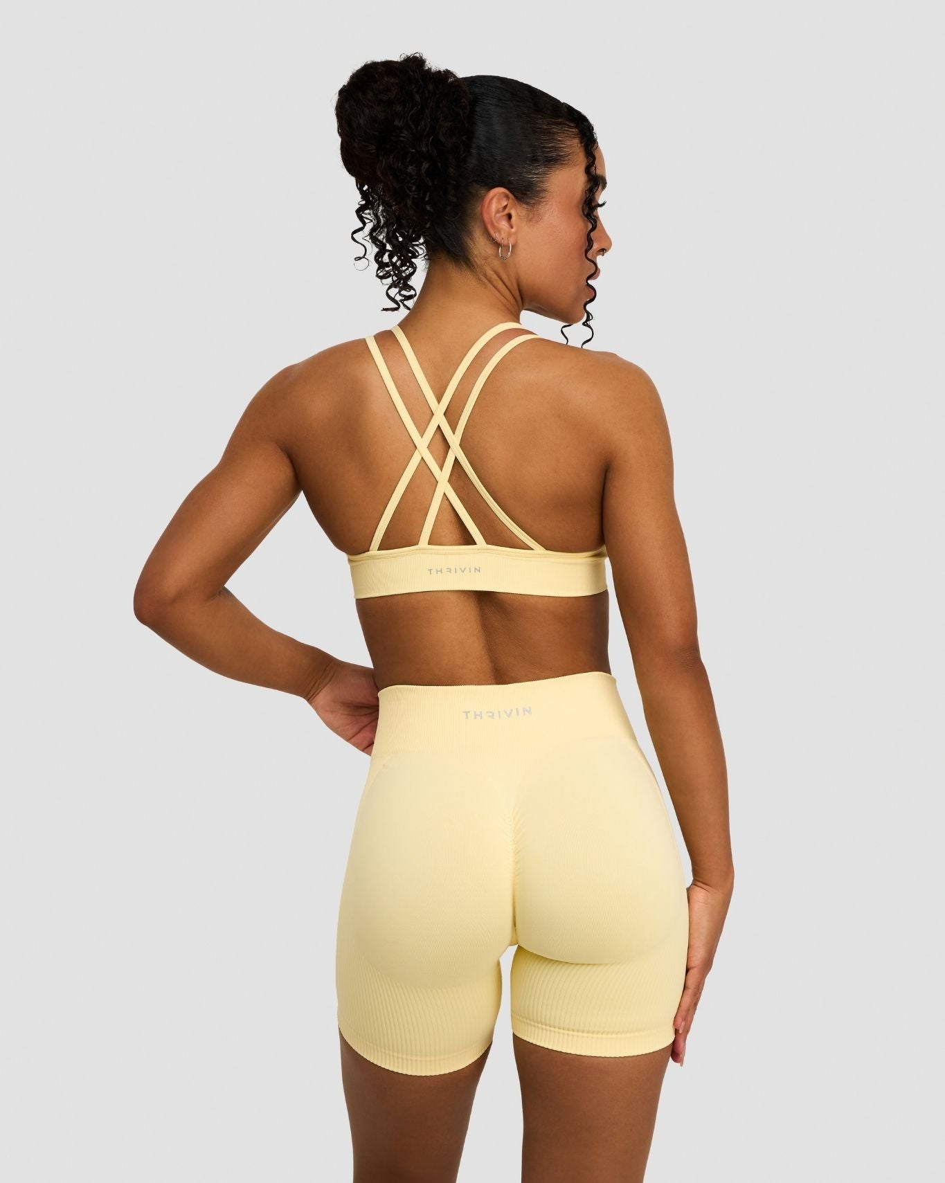 Elevate™ Sculpting Seamless High Apex Bra | Golden Butter
