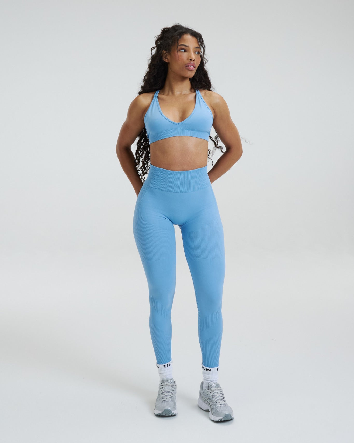 Elevate™ Leggings Esculpidoras de Cintura Alta con Fruncido | Cielo Sin Fin