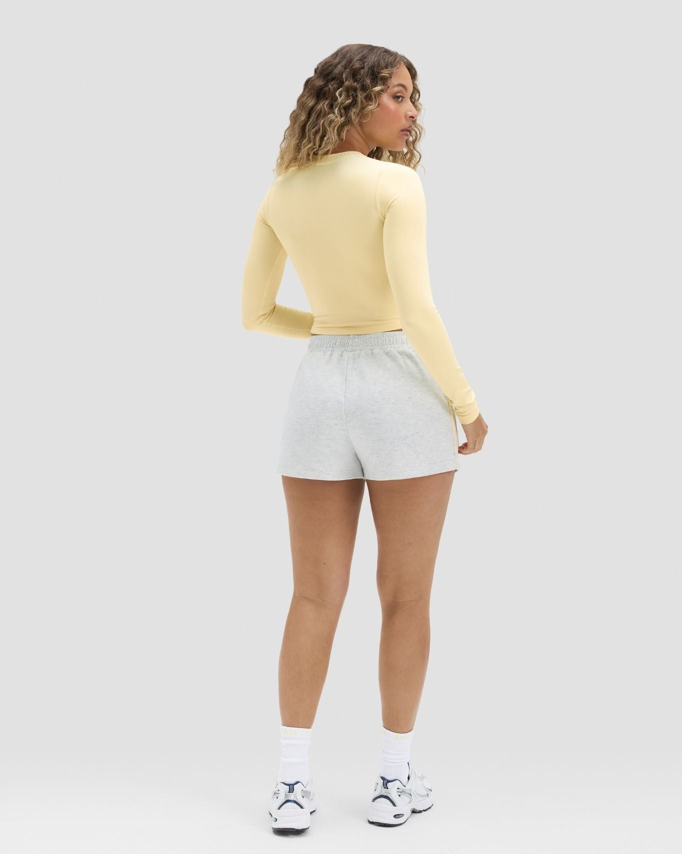 Elevate™ Compression Long Sleeve Top | Golden Butter