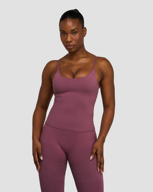 Elevate™ Sculpting Seamless Scoop Neck Cami | Orchid Mauve