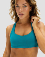 Elevate™ Sculpting Medium Impact Multiway Bra | Harbor Blue