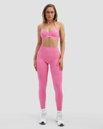 Elevate™ Sculpting High Waist Scrunch Leggings | Bubble Pink