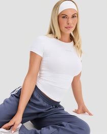Elevate™ Compression T-Shirt | White