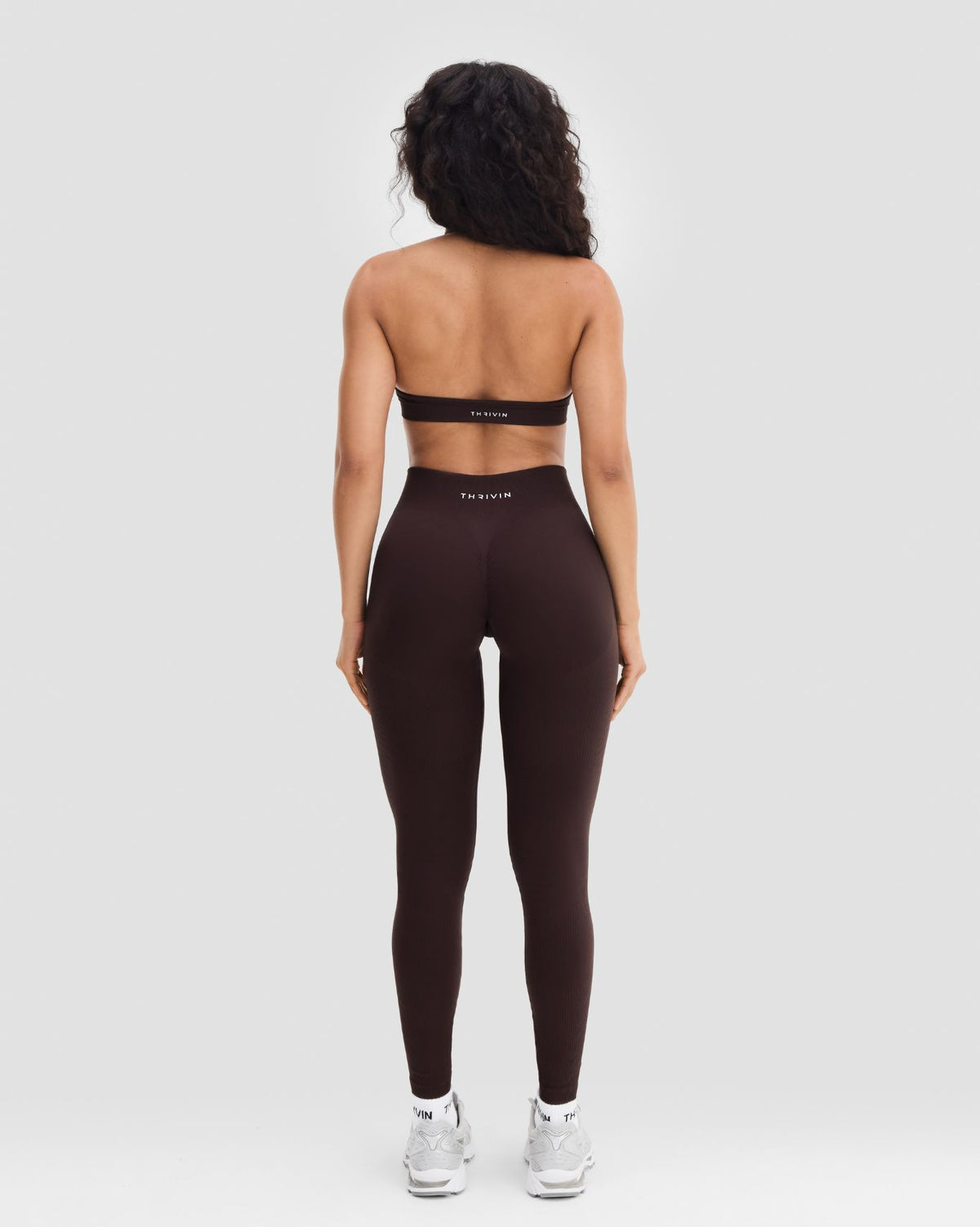 Elevate™ Sculpting Seamless Adjustable Halter Bra | Coffee