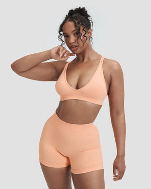 Elevate™ Sculpting Seamless High Apex Bra | Melon Ice