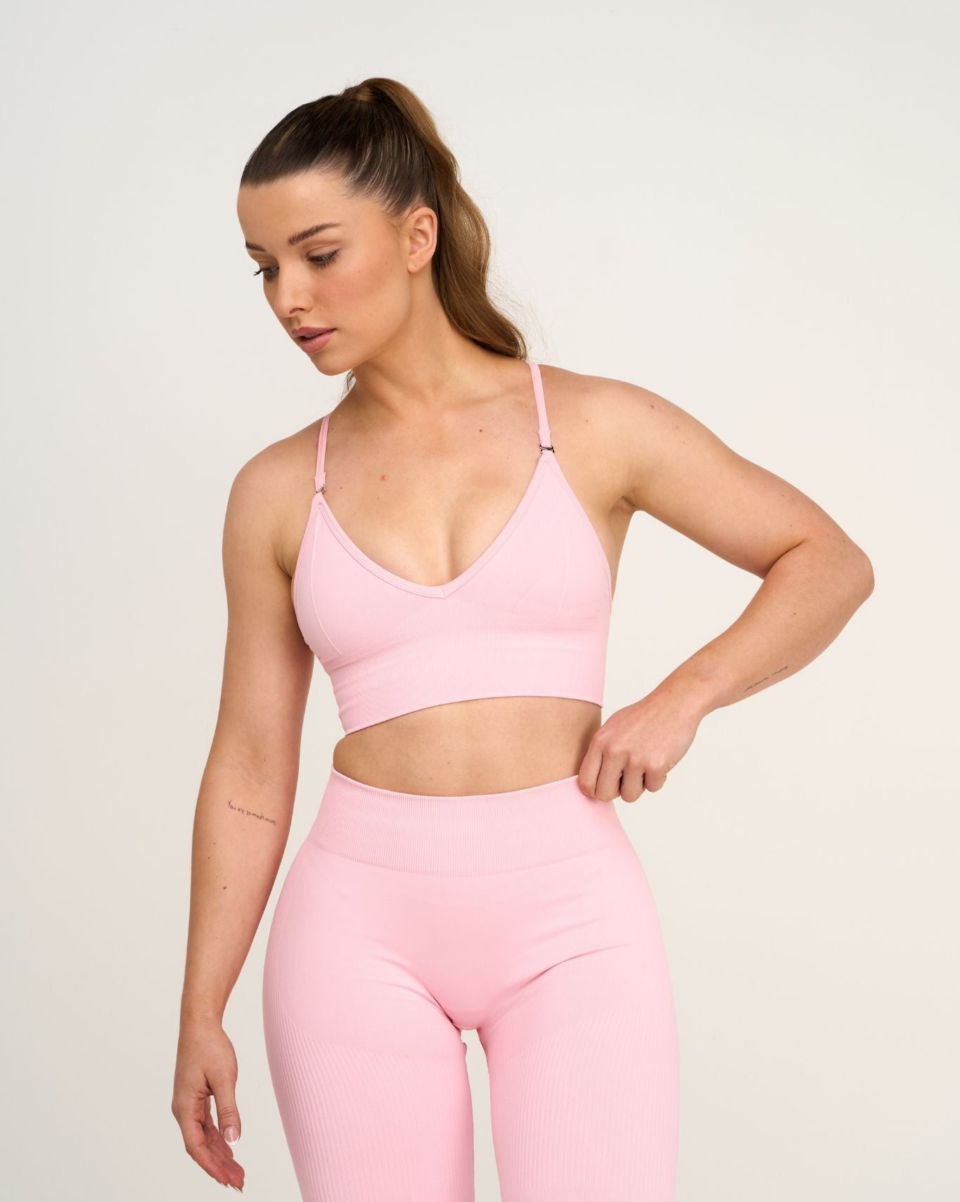 Elevate™ Sujetador Sin Costuras Moldeador de Múltiples Formas | Rosa Algodón