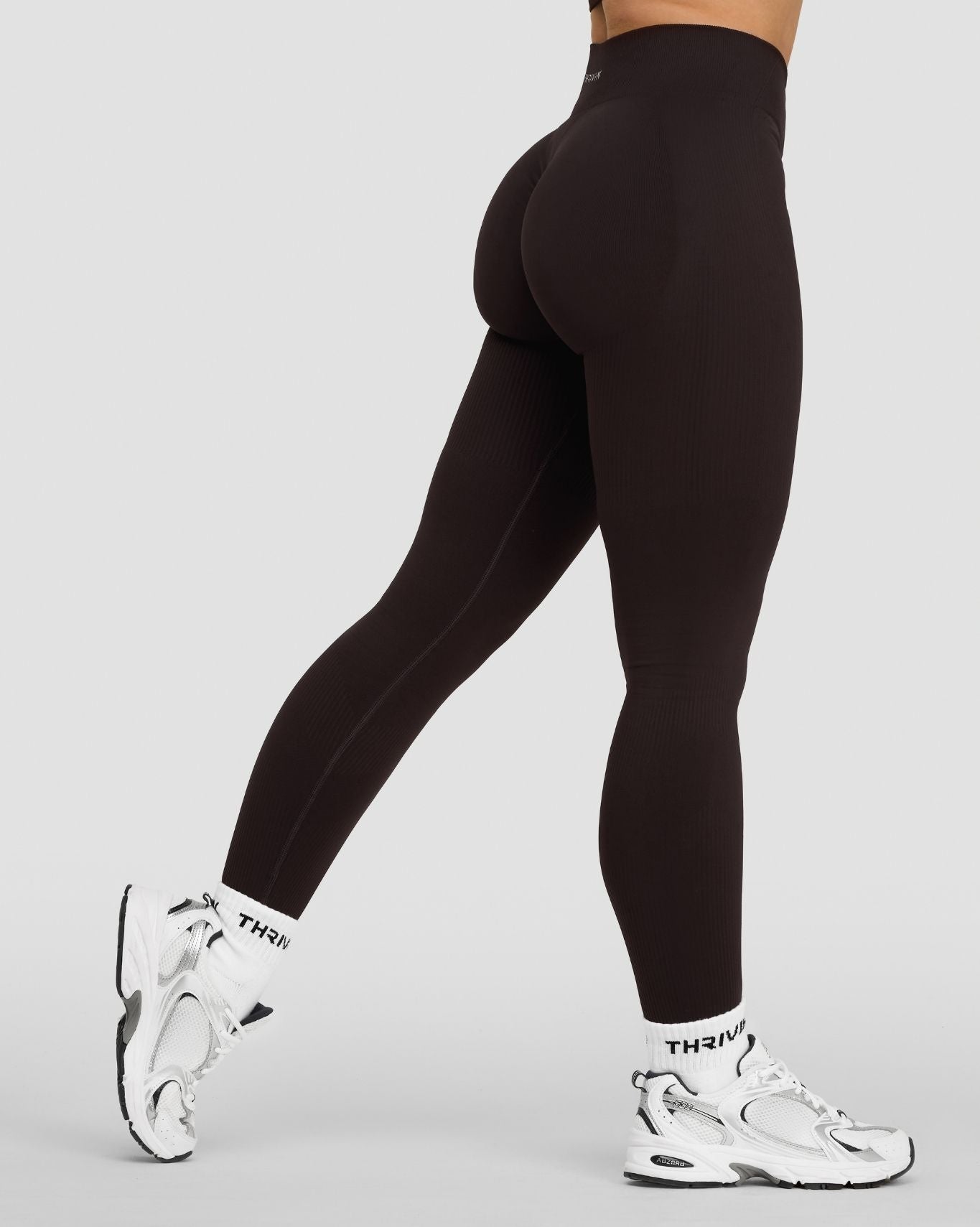 Elevate™ Sculpting Mid Waist Scrunch Leggings | Coffee