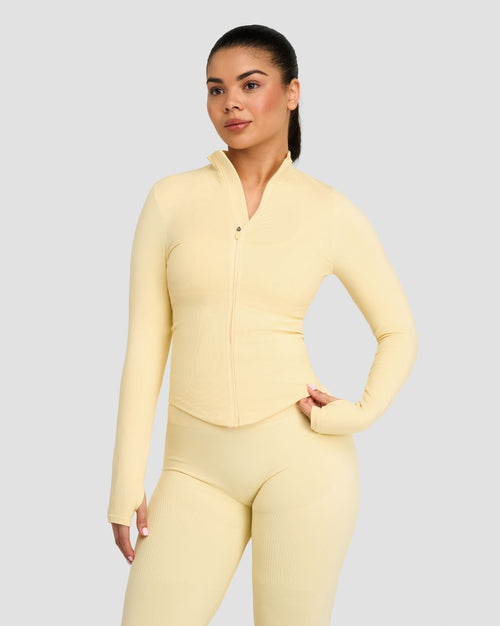 Elevate™ Sculpting Seamless Jacket | Golden Butter