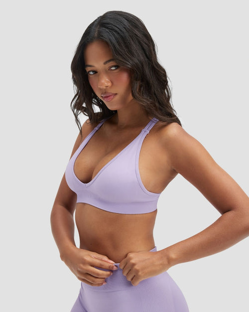 Elevate™ Sculpting Seamless High Apex Bra | Lilac