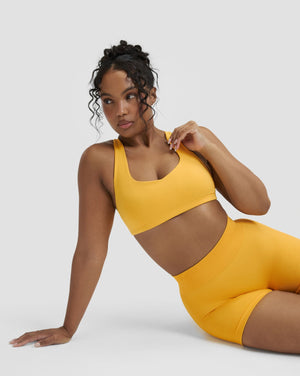 Elevate™ Sculpting Medium Impact Multiway Bra | Banana