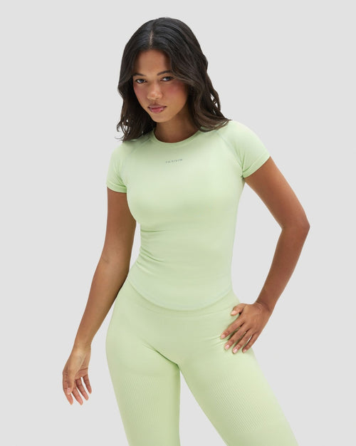 Elevate™ Compression T-Shirt | Pistachio Green