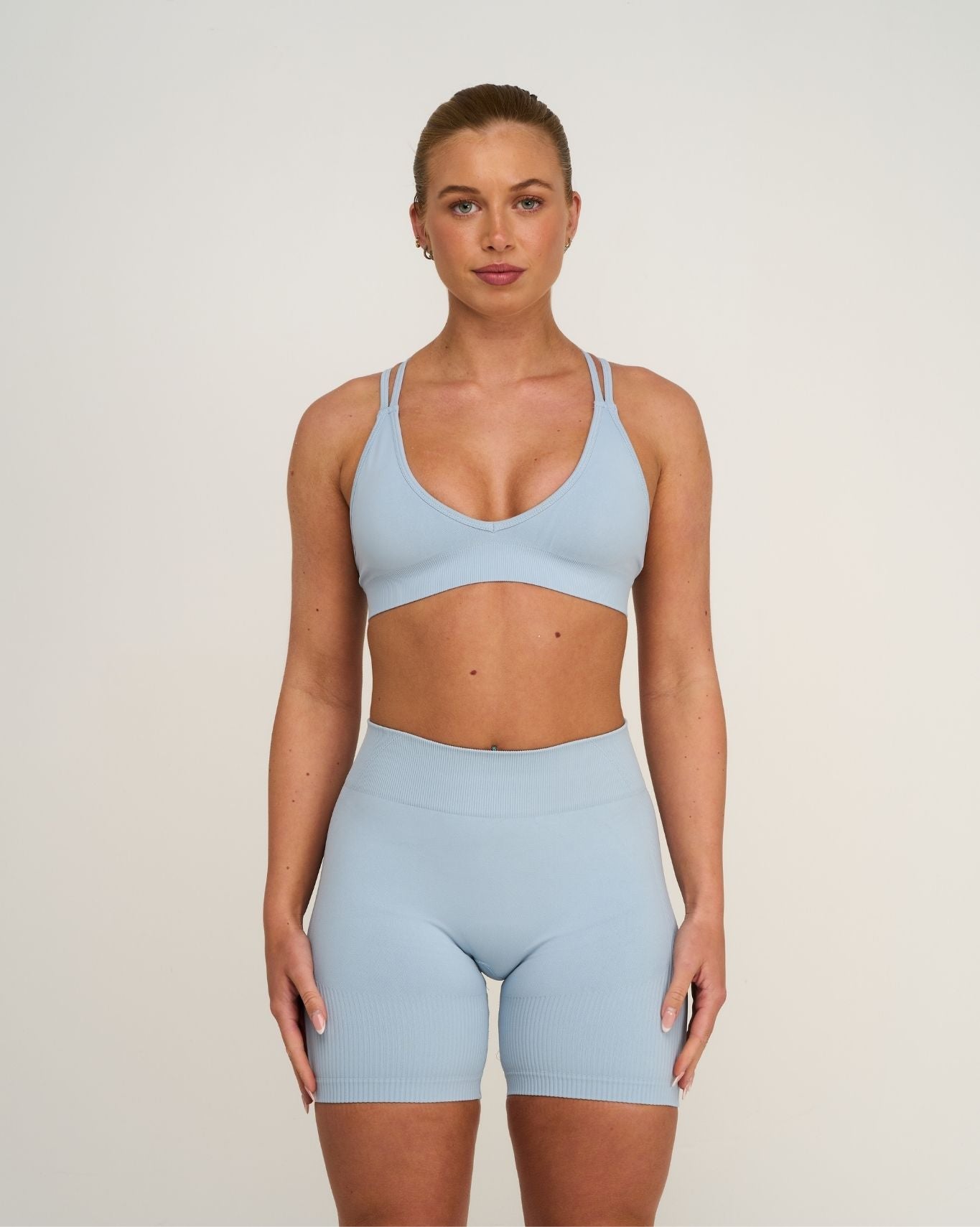 Elevate™ Sculpting Seamless High Apex Bra | Blue Haze