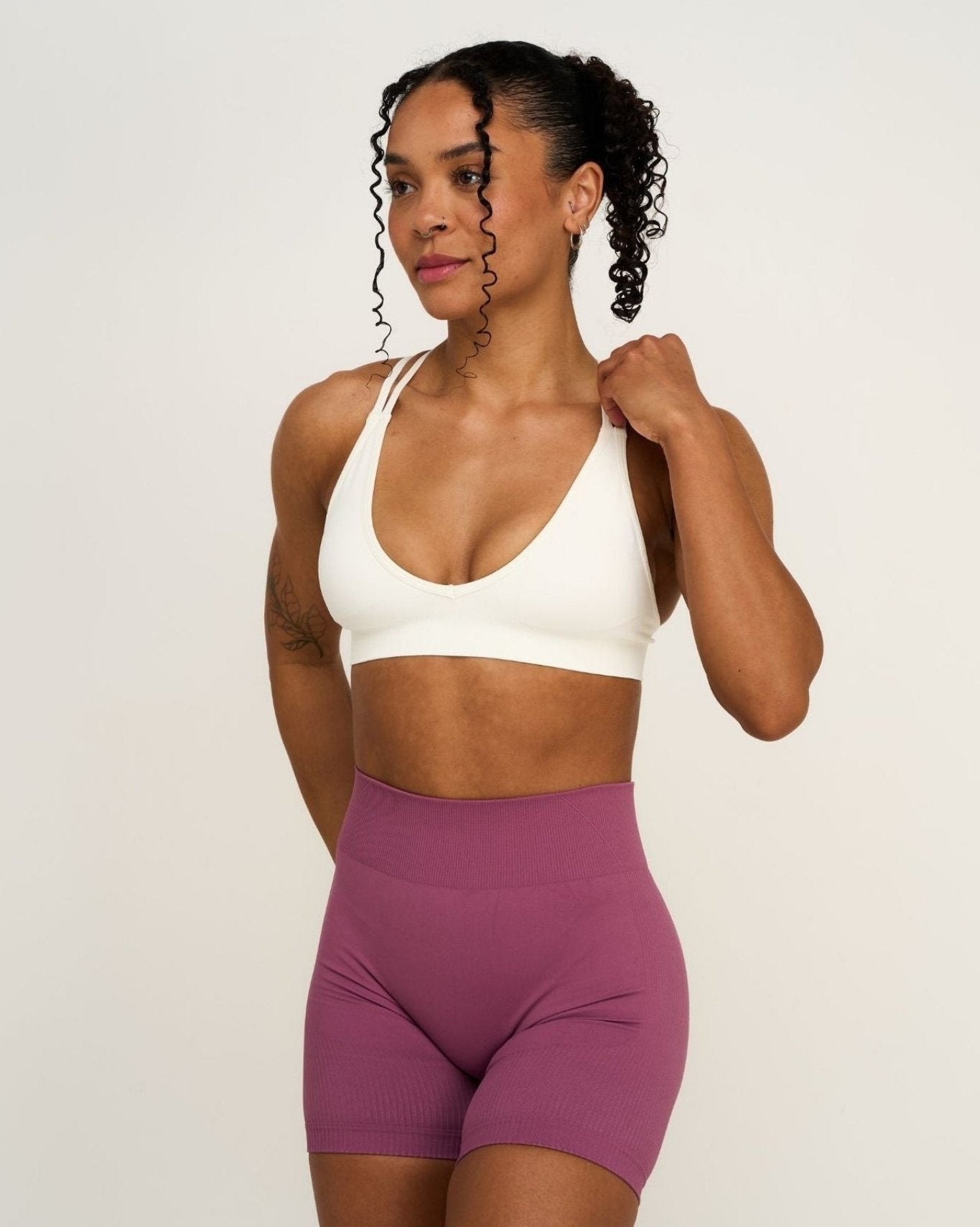 Elevate™ Sculpting Seamless High Apex Bra | Cream