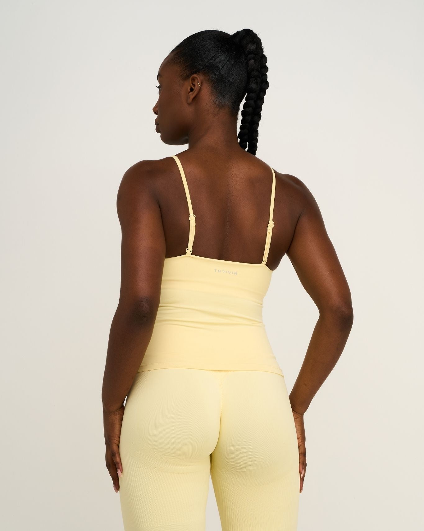 Elevate™ Sculpting Seamless Scoop Neck Cami | Golden Butter