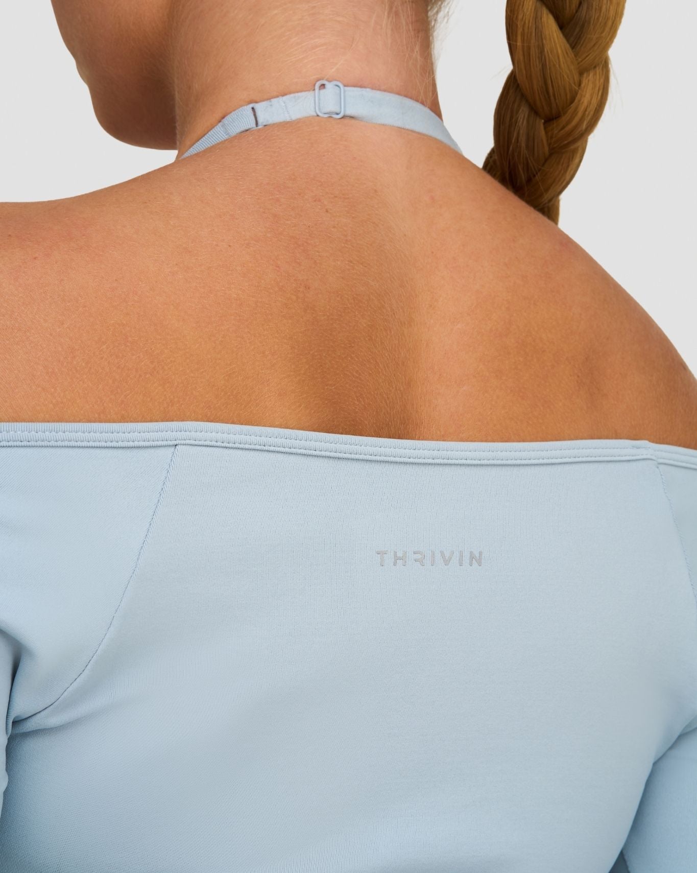 Elevate™ Sculpting Seamless V-Neck Top | Blue Haze