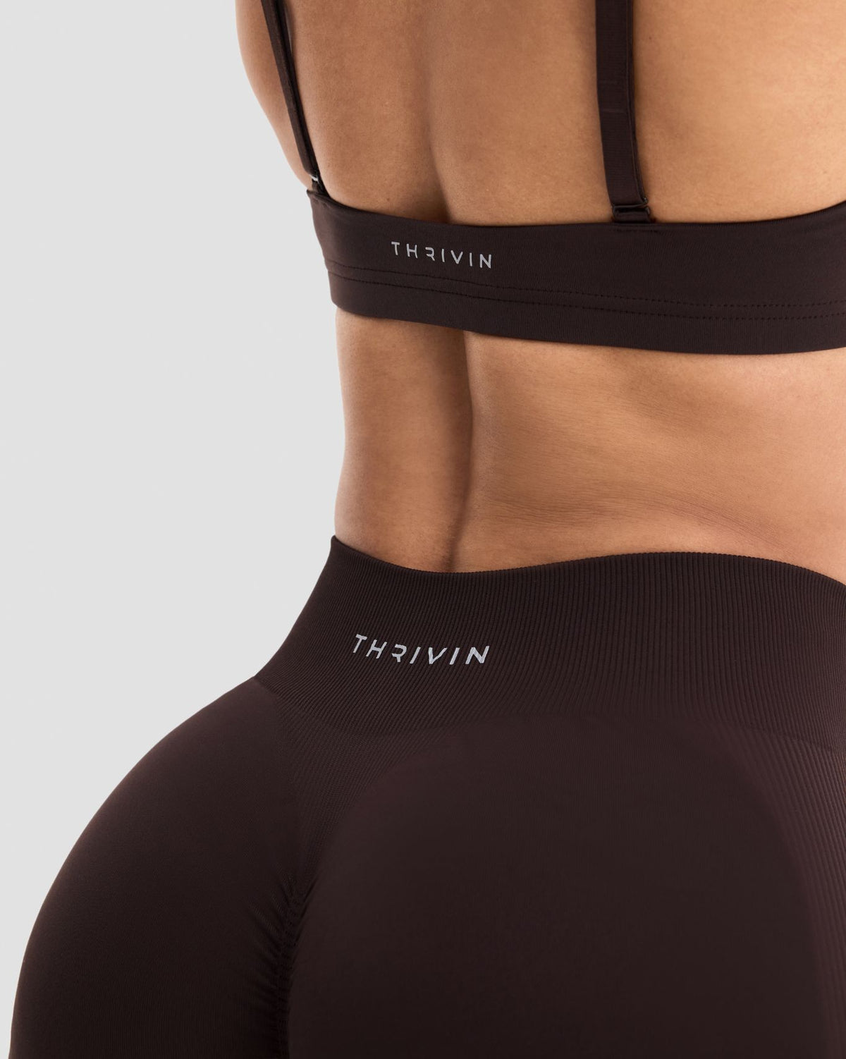 Elevate™ Sculpting Mid Waist Scrunch Leggings | Coffee