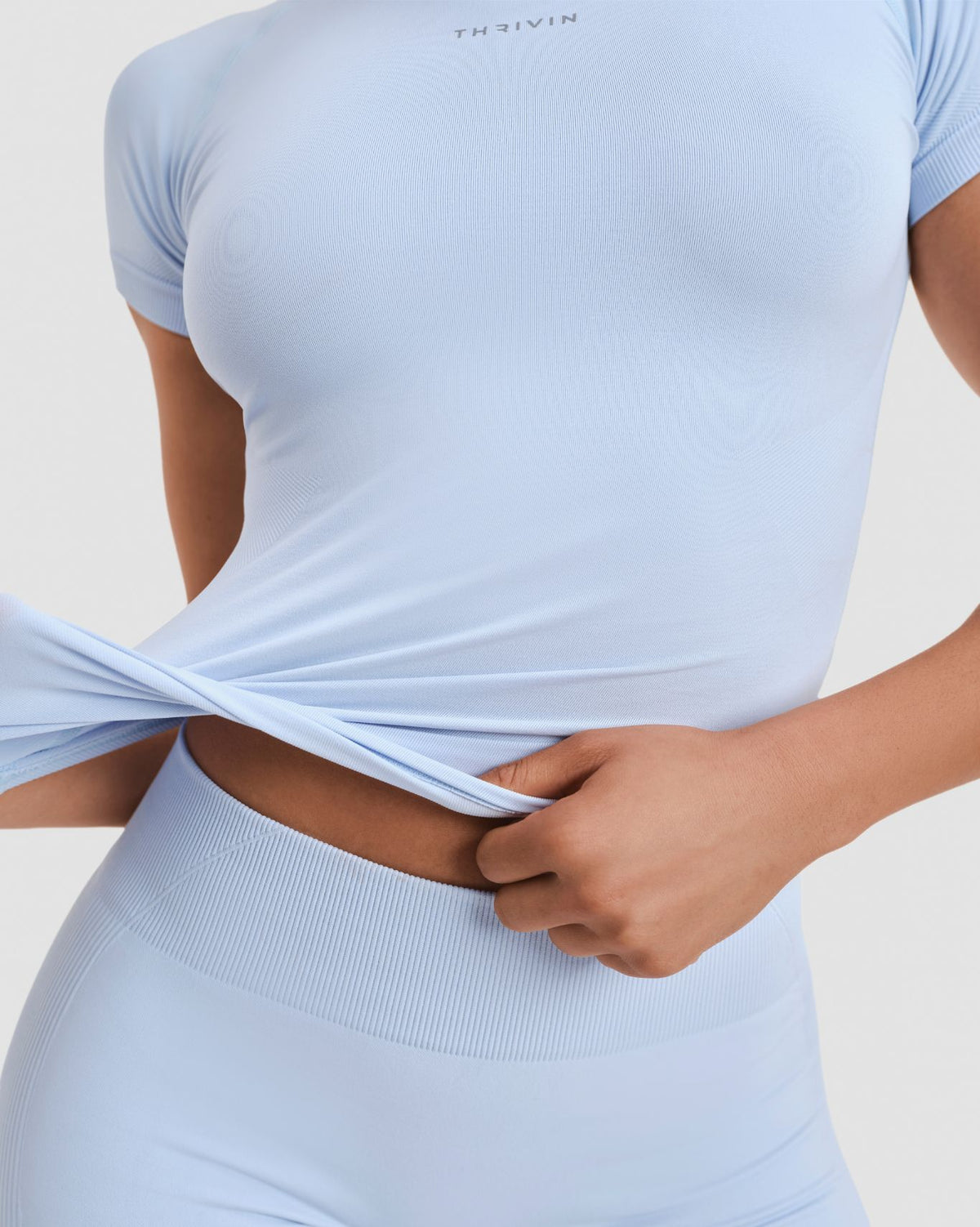 Elevate™ Compression T-Shirt | Ice Blue