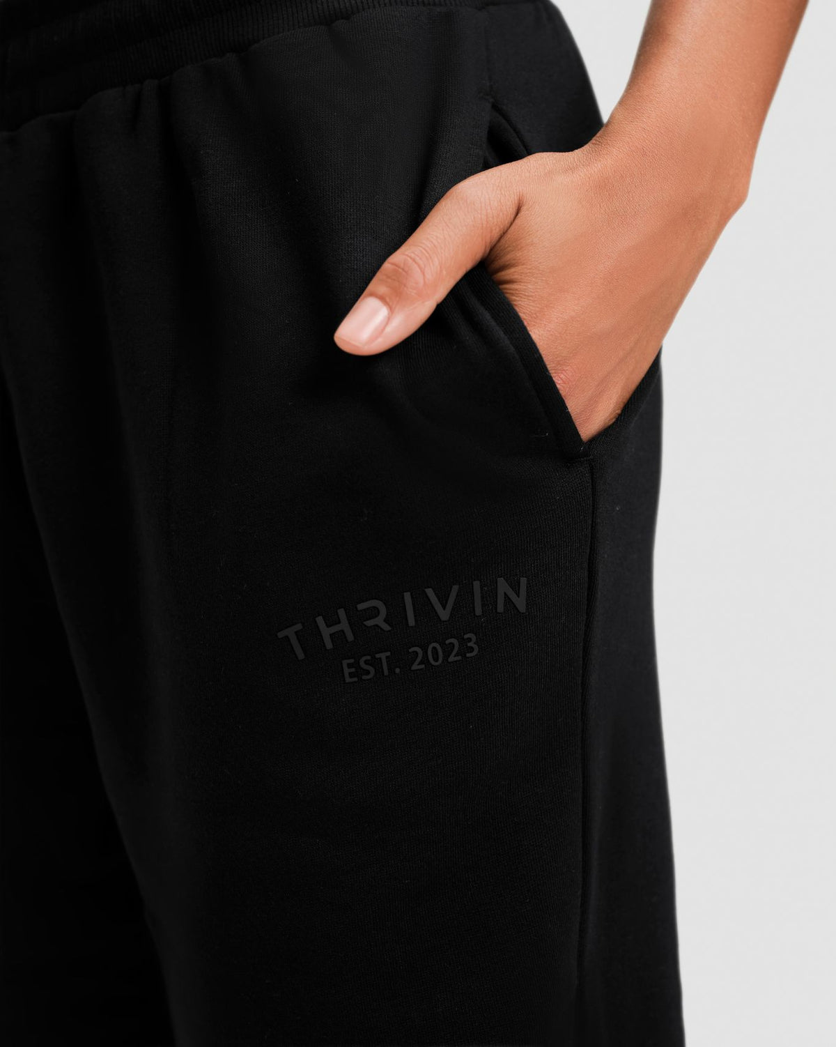 Jogger de Pierna Recta Original | Negro Noche