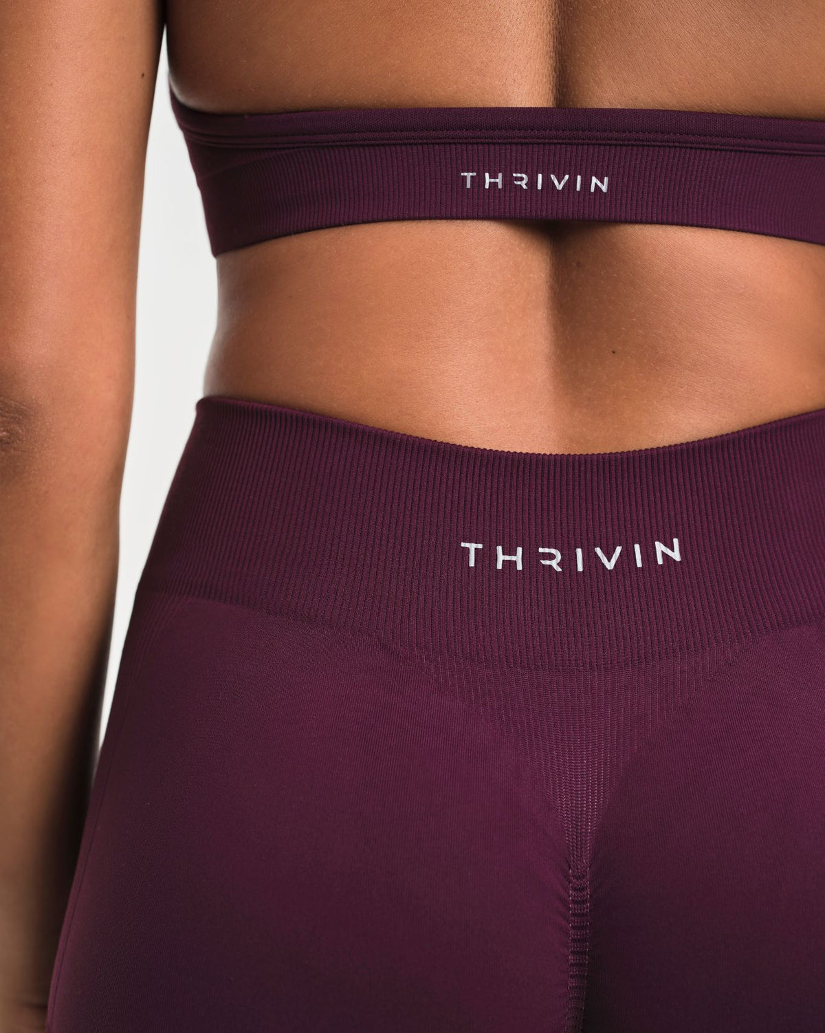 Elevate™ Sculpting Mid Waist Scrunch Shorts | Winter Plum