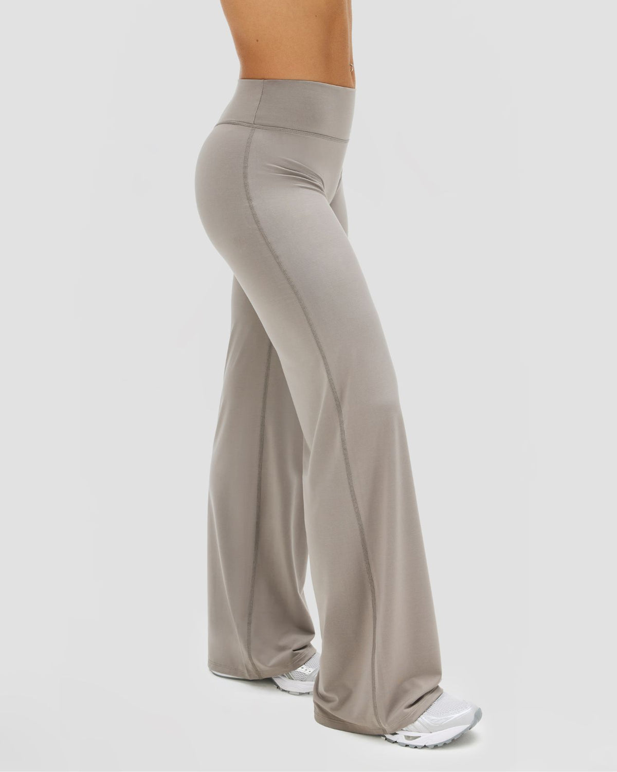 Essence Wide Leg Pants | Latte