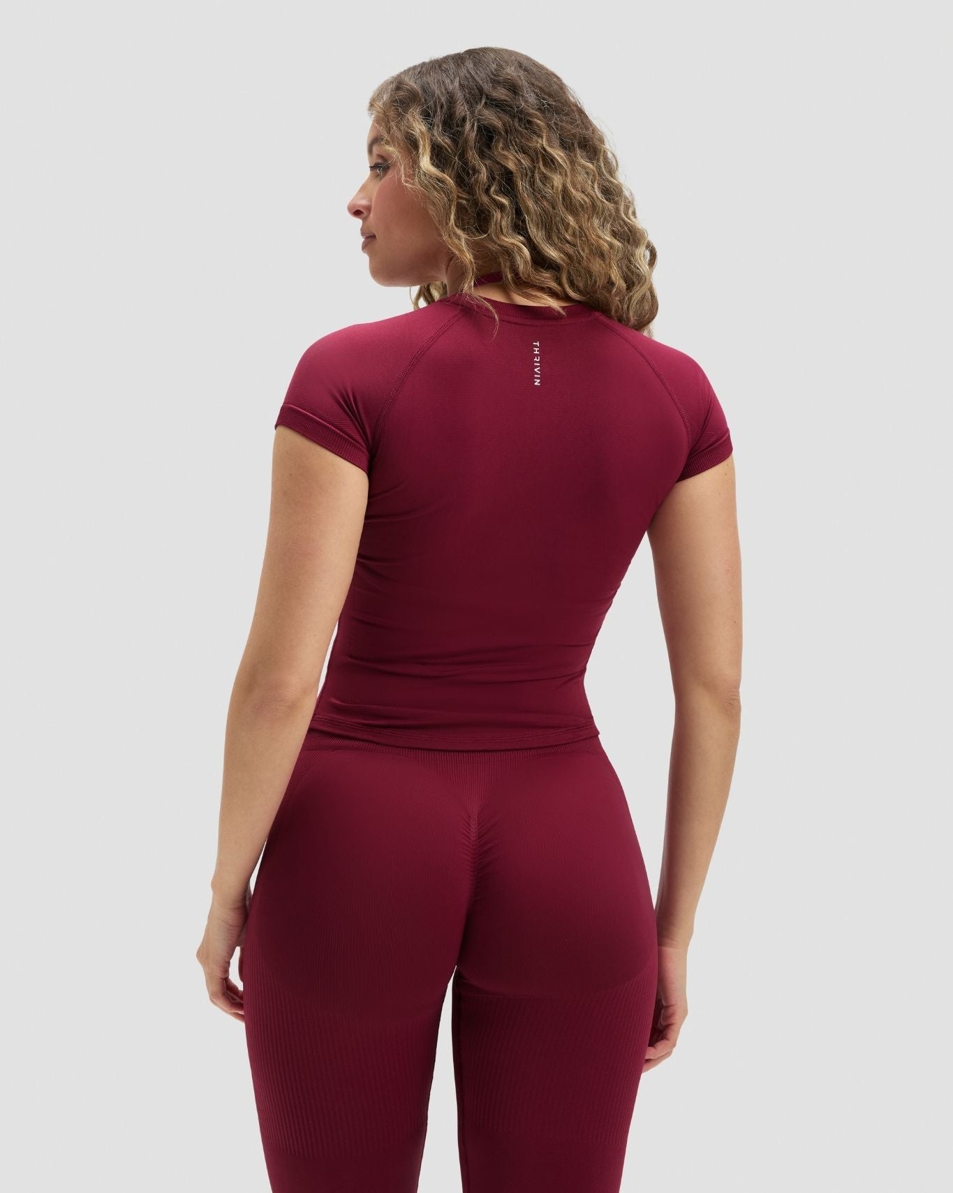 Elevate™ Compression T-Shirt | Cherry Berry